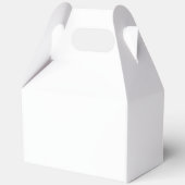 Papiergeschenkschachtel, Giebel 12,7 x 7,6 x 16,5 cm  (Rückseite)