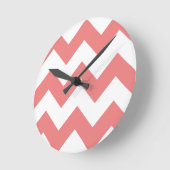 Erstellen Sie Ihr eigenes großes Lichtkorn Zigzag Runde Wanduhr (Winkel)