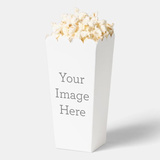 Papiergeschenkschachtel, Popcorn 9,5 x 8,9 x 19 cm (Geplatzt)
