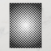 Erstellen Sie Ihr eigenes - Halftone Black Drink Menükarte (Rückseite)