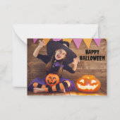 Erstellen Sie Ihr eigenes Halloween-Klassenzimmer Mitteilungskarte (Vorderseite)