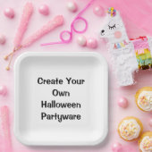 Erstellen Sie Ihr eigenes Halloween-Party Décor Za Pappteller (Party)