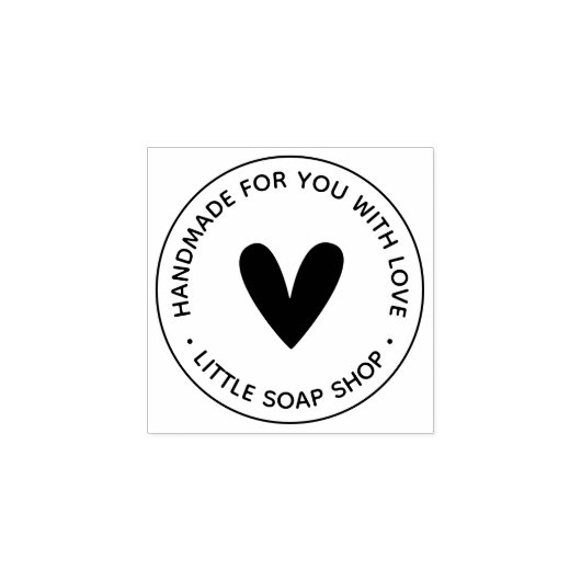 Erstellen Sie Ihr eigenes, handgefertigtes Herz Gummistempel (Prägung)