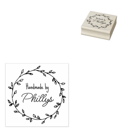 Erstellen Sie Ihr eigenes handgefertigtes Logo Gummistempel (Stempel)