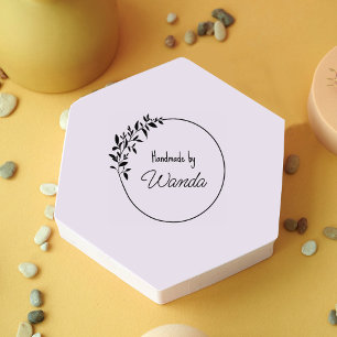 Erstellen Sie Ihr eigenes handgemachtes Firmenlogo Gummistempel