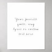 Erstellen Sie Ihr eigenes handgeschriebenes Skript Poster (Vorne)