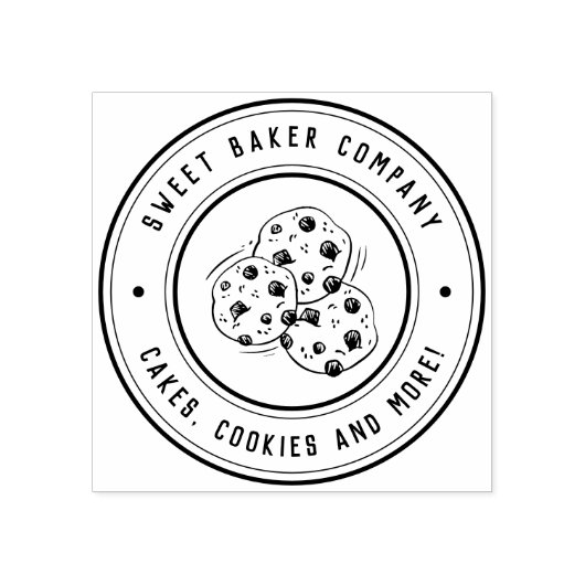 Erstellen Sie Ihr eigenes handgezeichnet Cookies-F Gummistempel (Prägung)