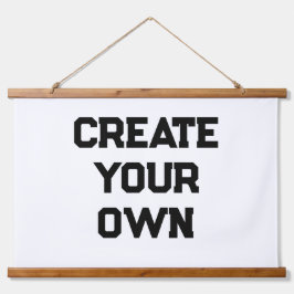 Erstellen Sie Ihr eigenes Hängeband Wandteppich Mit Holzrahmen