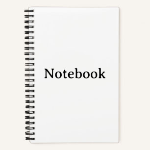 Erstellen Sie Ihr eigenes Hardcover 5,5" x 8,5" Sp Notizblock