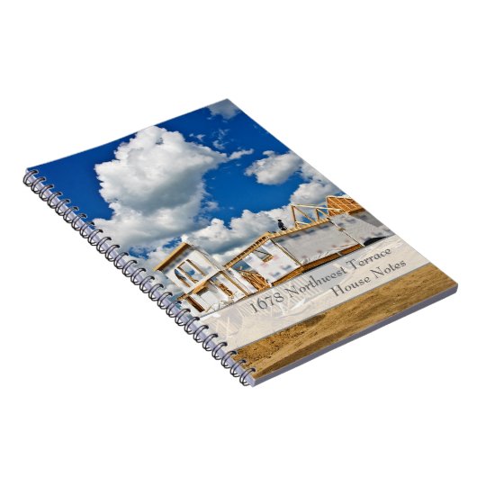 Erstellen Sie Ihr eigenes Haus oder ein BauNoteboo Notizblock (Rechte Seite)