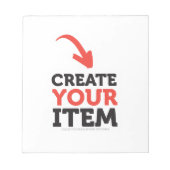 Erstellen Sie Ihr eigenes Haus und laden Sie Ihr D Notizblock (Vorderseite)