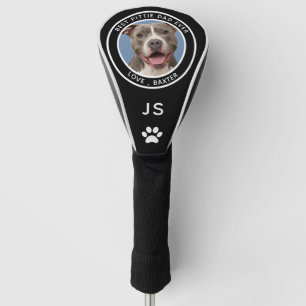 Erstellen Sie Ihr eigenes Haustier Pitbull-Hundefo Golf Headcover