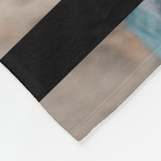 Erstellen Sie Ihr eigenes Heimtier-Hund-Foto Fleecedecke (Ecke)