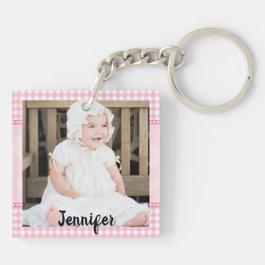 Erstellen Sie Ihr eigenes Heimwerkergeschenk Acryl Schlüsselanhänger (Rückseite)