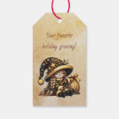 Erstellen Sie Ihr eigenes Heiteres Magisches Weihn Geschenkanhänger (Rückseite)