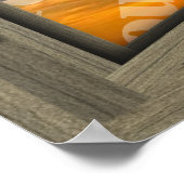 Erstellen Sie Ihr eigenes, hellbraunes Fenster mit Poster (Ecke)