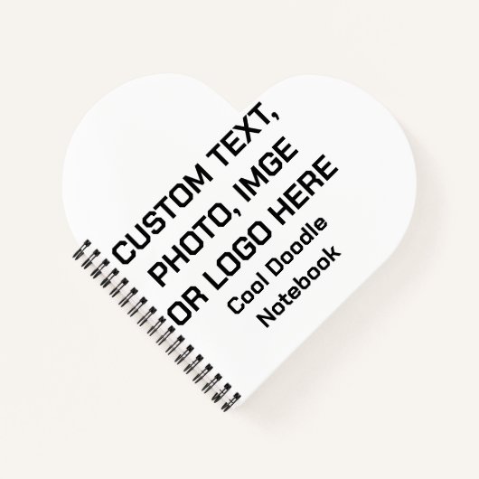 Erstellen Sie Ihr eigenes Herz-gestaltetes Diary-N Notizblock (Vorderseite)