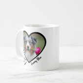 Erstellen Sie Ihr eigenes Herzfoto Kaffeetasse (Vorderseite Links)
