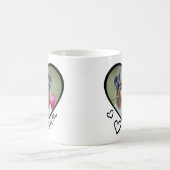 Erstellen Sie Ihr eigenes Herzfoto Kaffeetasse (Mittel)