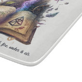 Erstellen Sie Ihr eigenes Hexenzauberbuch Schneidebrett (Ecke)