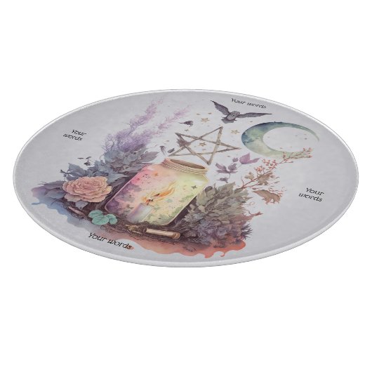 Erstellen Sie Ihr eigenes Himmelglas Altar-Board Schneidebrett (Ecke)