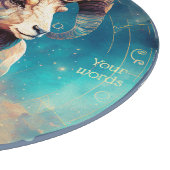 Erstellen Sie Ihr eigenes Himmelsaries Glass Altar Schneidebrett (Ecke)