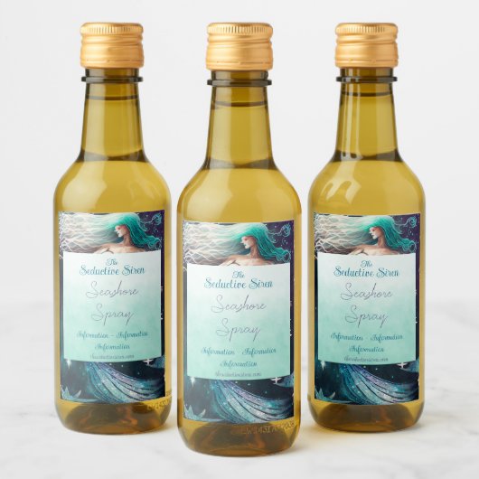 Erstellen Sie Ihr eigenes Himmelsmädchenparadies Weinetikett (Flaschen)