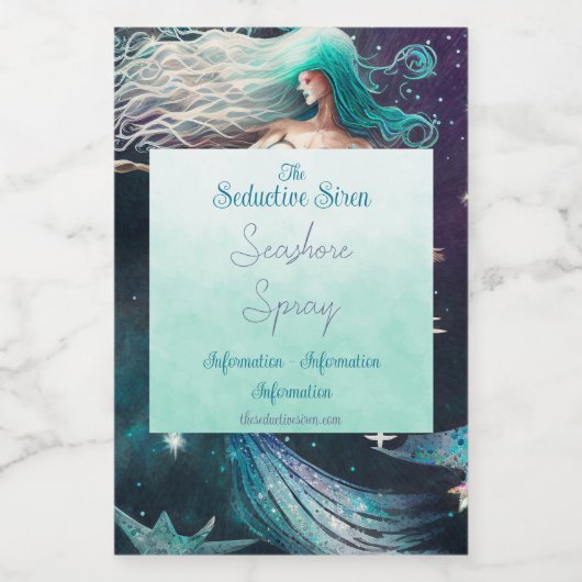 Erstellen Sie Ihr eigenes Himmelsmädchenparadies Weinetikett (Einzelnes Label)