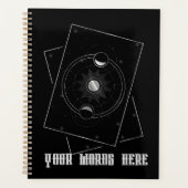 Erstellen Sie Ihr eigenes Himmelsmond-Tarot Planer (Vorderseite)