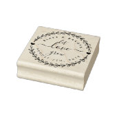 Erstellen Sie Ihr eigenes Hochzeitdatum "Gelassen  Gummistempel (Stempel)