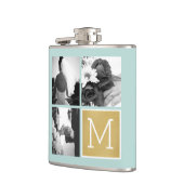 Erstellen Sie Ihr eigenes Hochzeitfoto Collage Mon Flachmann (Links)