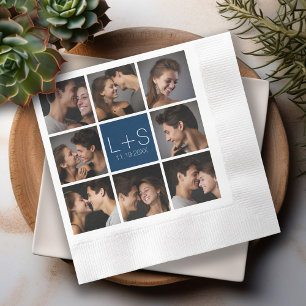 Erstellen Sie Ihr eigenes Hochzeitfoto Collage Mon Serviette