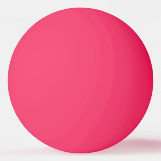 Erstellen Sie Ihr eigenes Hot Pink 444 Tischtennisball (Rückseite)