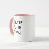 Erstellen Sie Ihr eigenes, individuell anpassbares Tasse (Vorderseite Links)