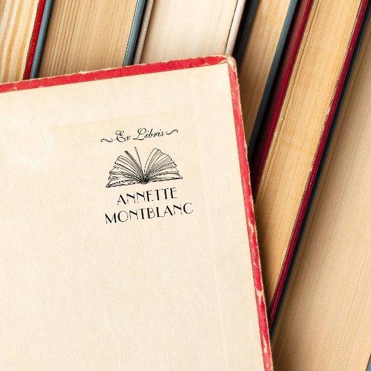 Erstellen Sie Ihr eigenes Individuelle Name Ex Lib Gummistempel