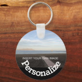 Erstellen Sie Ihr eigenes Individuelle Name-Foto Schlüsselanhänger (Vorderseite)