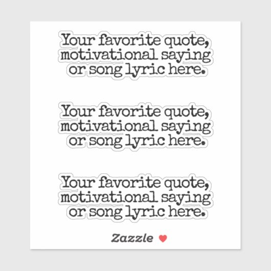 Erstellen Sie Ihr eigenes individuelles Angebot Aufkleber (Blatt)