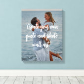 Erstellen Sie Ihr eigenes individuelles Angebot fü Leinwanddruck (Insitu (Holzboden))