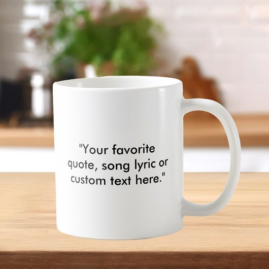 Erstellen Sie Ihr eigenes individuelles Angebot Kaffeetasse