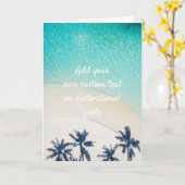 Erstellen Sie Ihr eigenes individuelles Angebot -  Karte (Gelbe Blume)