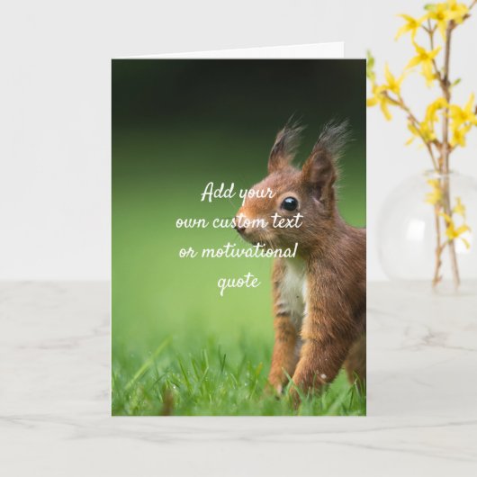 Erstellen Sie Ihr eigenes individuelles Angebot -  Karte (Gelbe Blume)