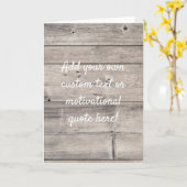 Erstellen Sie Ihr eigenes individuelles Angebot - Karte (Gelbe Blume)