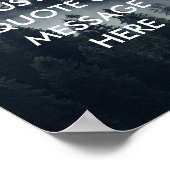 Erstellen Sie Ihr eigenes individuelles Angebot-Na Poster (Ecke)