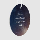 Erstellen Sie Ihr eigenes individuelles Angebot - Ornament (Vorderseite)