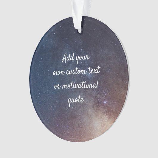 Erstellen Sie Ihr eigenes individuelles Angebot - Ornament (Vorderseite)