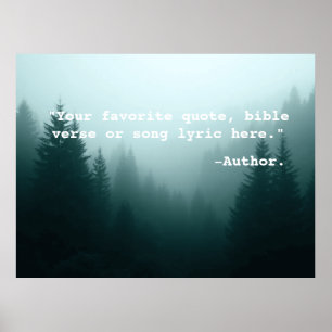 Erstellen Sie Ihr eigenes individuelles Angebot Po Poster