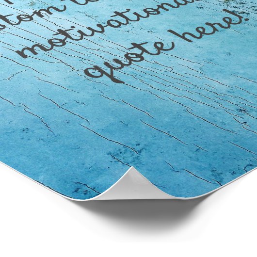 Erstellen Sie Ihr eigenes individuelles Angebot - Poster (Ecke)