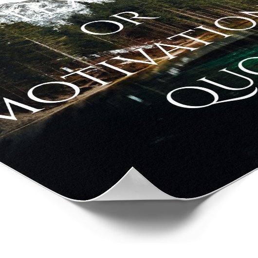 Erstellen Sie Ihr eigenes individuelles Angebot Poster (Ecke)