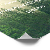 Erstellen Sie Ihr eigenes individuelles Angebot -  Poster (Ecke)