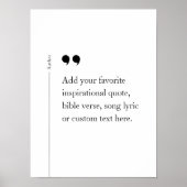 Erstellen Sie Ihr eigenes individuelles Angebot Poster (Vorne)